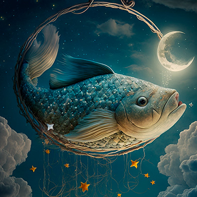 Fisch und Neumond